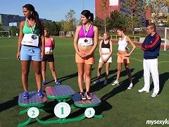 19yo Female Athletes Thank Their Coach By Fucking Him After Winning